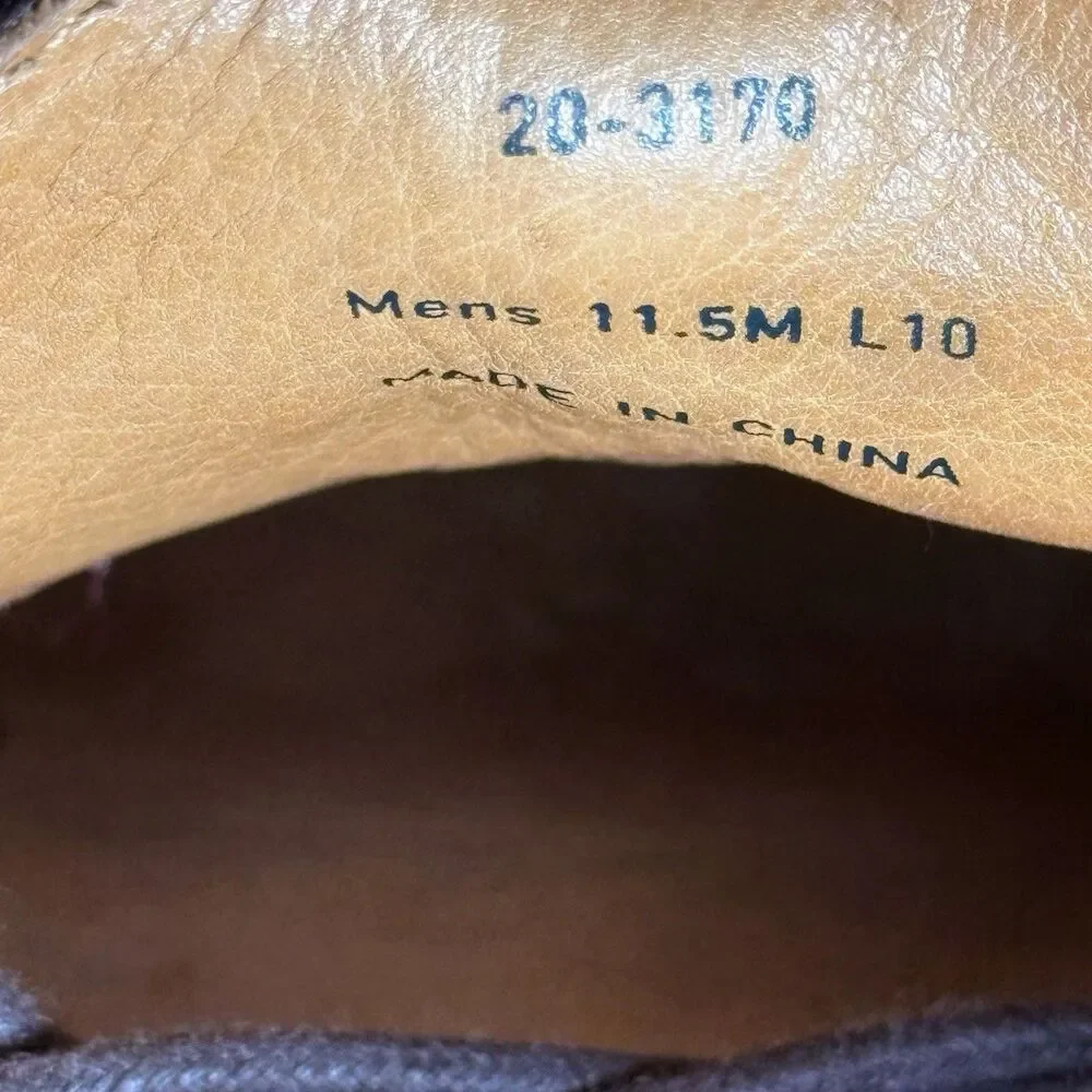 Johnston & Murphy Ellington Plain Toe Suede Oxford Shoes Men’s Size 11.5 M